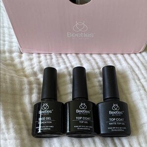 Beetles Gel Nail Polish Kit - 20 Colors NIB